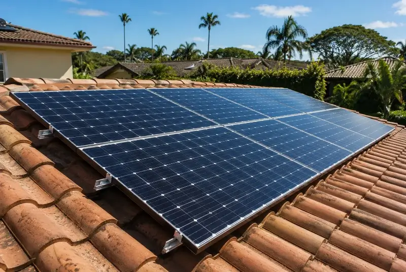 Installation de panneaux solaires à Mieussy